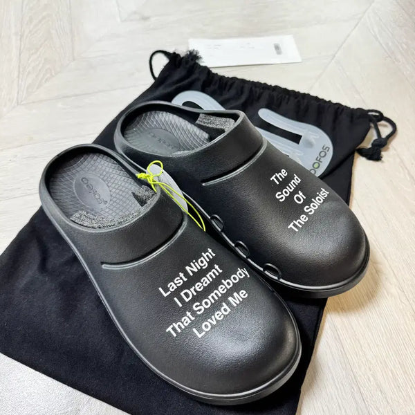 [BUNJANG] TAKAHIROMIYASHITA The Soloist OOFOS OOclogs Clogs Sandals / 타카히로미야시타 더 솔로이스트 OOFOS 우포스 클로그 샌들 슬리퍼