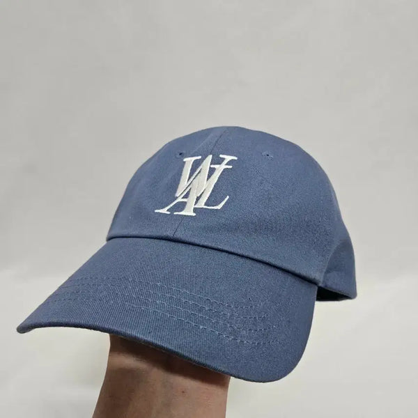 [BUNJANG] Wooalong Signature Logo Ball Cap / 우알롱 시그니처 로고 볼캡