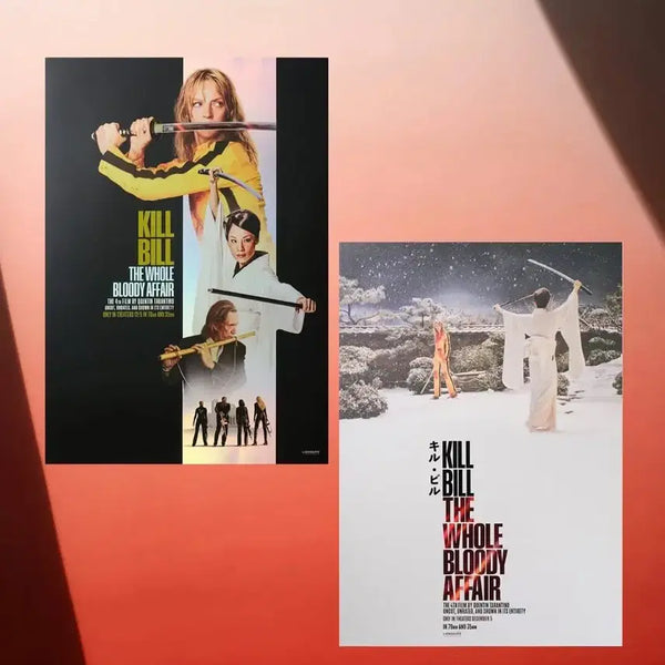 [BUNJANG] Kill Bill: The Whole Bloody Affair Artgraphy Poster A3 / [박스포장] 킬 빌 아트그라피 포스터 A3 영화 메가박스 킬빌 더홀블러디어페어