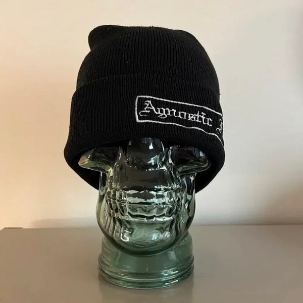 [BUNJANG] Agonist Front Punk Band Beanie Vintage / 빈티지 agnoist front 펑크 밴드 비니
