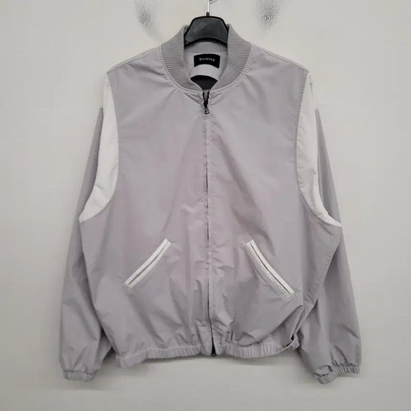[BUNJANG] Burning Woven Varsity Jacket 3XL / [115/3XL] Burning 우븐 바시티 자켓