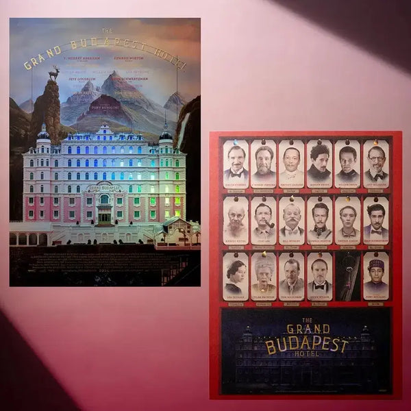 [BUNJANG] The Grand Budapest Hotel Artgraphy Poster A3 / [박스포장] 그랜드 부다페스트 호텔 아트그라피 포스터 A3 영화 메가박스