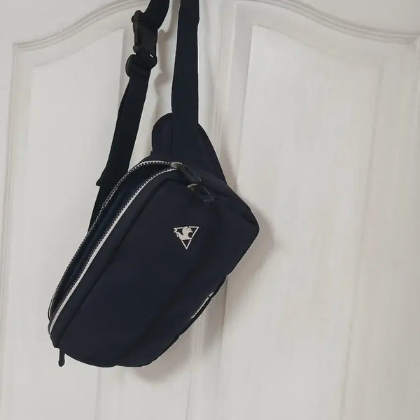 [BUNJANG] Le Coq Sportif Navy Crossbody Bag / 르꼬끄 스포르티브 네이비 크로스백