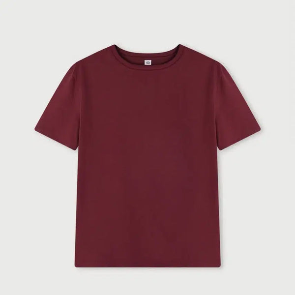 [BUNJANG] Ethos Diana T-Shirt Wine / ETHOS 에토스 다이애나 티셔츠 와인 새제품