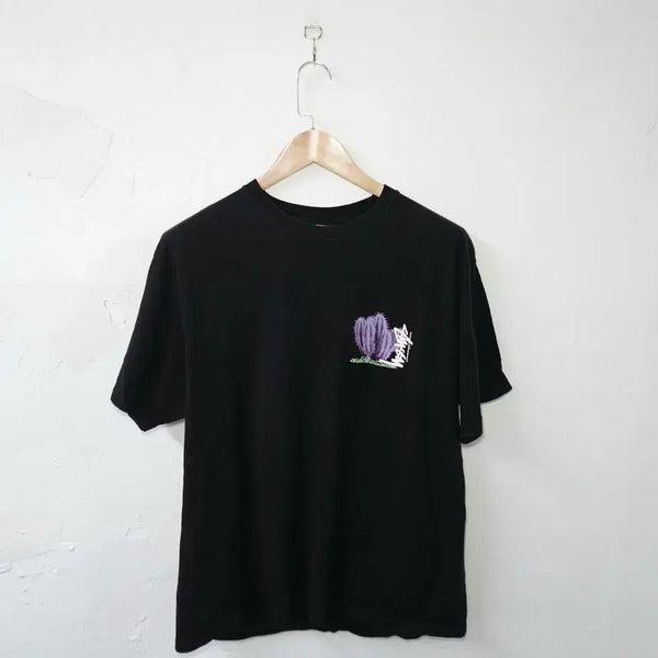 [BUNJANG] Stussy Desert Bloom T-Shirt Black L / 스투시 데저트 블룸 티셔츠 블랙 L