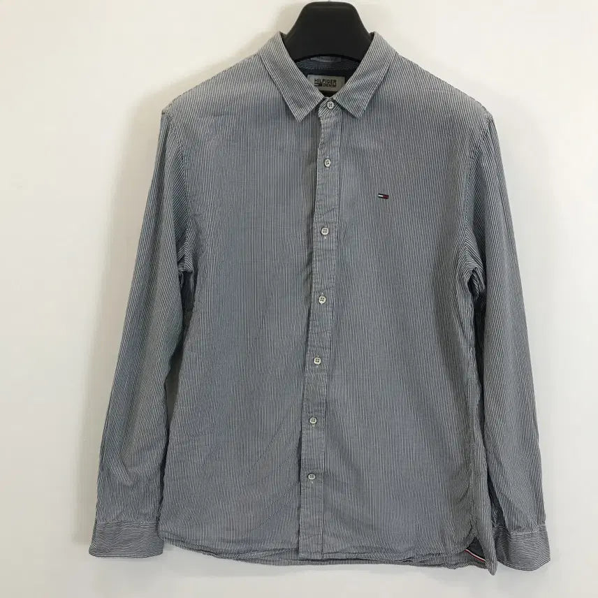 [BUNJANG] Tommy Hilfiger Regular Fit Striped Shirt / 타미힐피거 레귤러핏 스트라이프셔츠 [L]