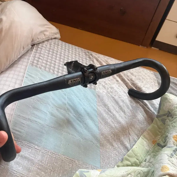 [BUNJANG] UNO Drop Bar & VELOCIDAT Stem Handlebar Set + Unknown Carbon Riser Bar / 우노,벨닷 핸들셋/언노운 카본라이저바 급처