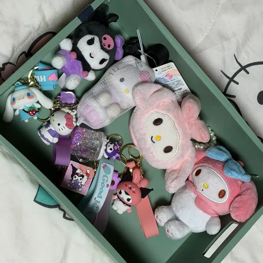 [BUNJANG] Sanrio Keyring Plush Bundle Set / 산리오 키링인형 일괄판매