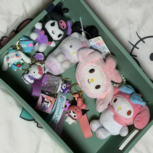 [BUNJANG] Sanrio Keyring Plush Bundle Set / 산리오 키링인형 일괄판매