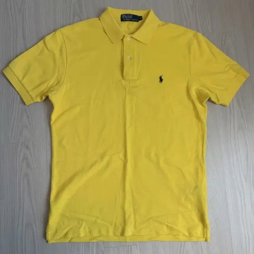 [BUNJANG] Polo Ralph Lauren Short Sleeve Polo Shirt Yellow / 폴로 랄프로렌 반팔 카라티 옐로우