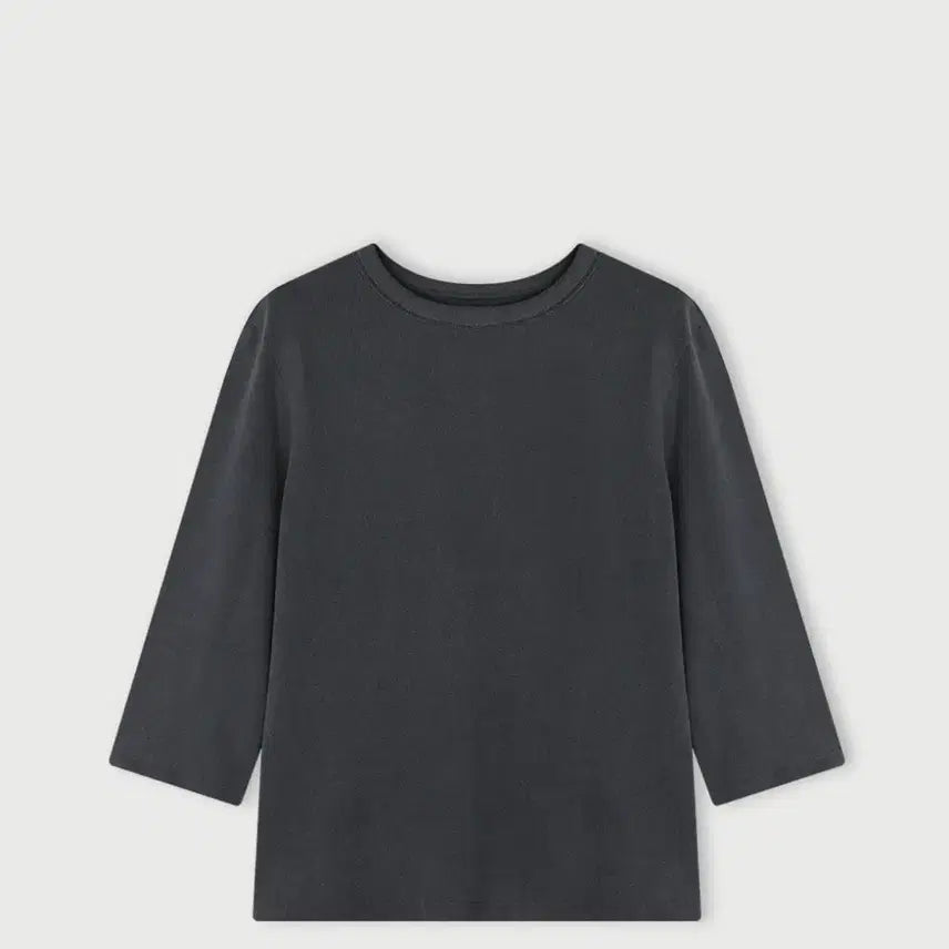[BUNJANG] ETHOS Daily Sleeve T-Shirt Charcoal / ETHOS 에토스 데일리 슬리브 티셔츠 차콜 새제품