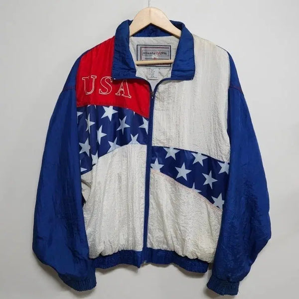 [BUNJANG] Apex One 1996 Atlanta Olympics Centennial Windbreaker Jacket / 100~105 애틀랜타 1996년올림픽 아펙스원 바람막이 자켓