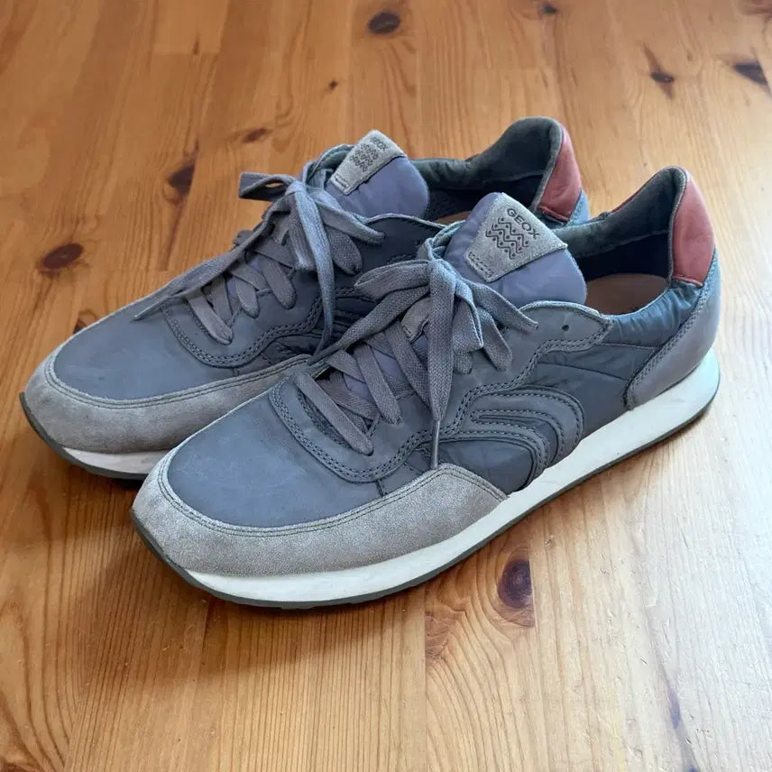 [BUNJANG] Zeox Men's Leather Sneakers / 제옥스 남성 가죽스니커즈 운동화 275정도