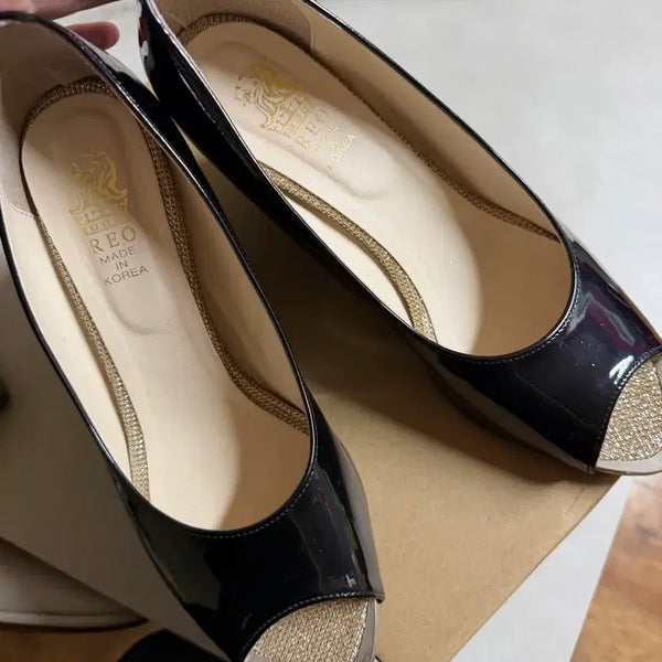 [BUNJANG] Leo Made Korea Women's Pumps Heel Black / 레오 메이드 코리아 여성 펌프스 힐 블랙