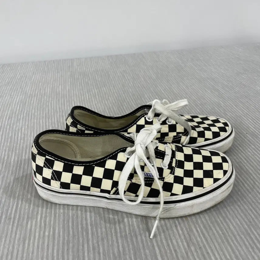 [BUNJANG] Vans Authentic Checkerboard Sneakers Size 235mm / 1115) 반스 어센틱 체커보드 235mm