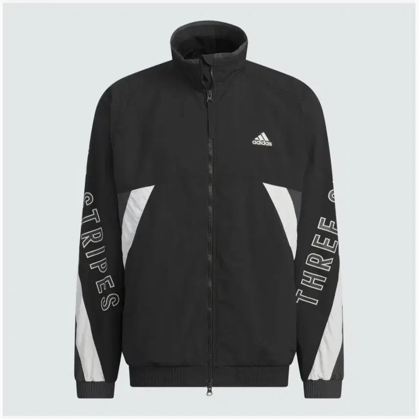 [BUNJANG] Adidas Wording Oversized Woven Jacket IS5146 / 아디다스 오버사이즈 워딩 우븐 자켓 IS5146