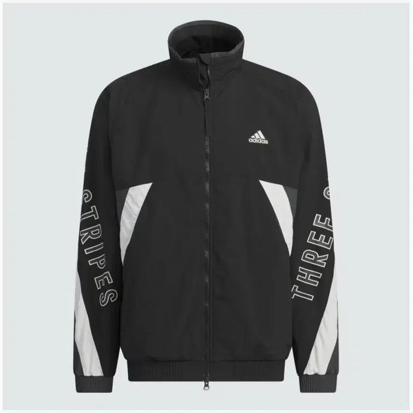 [BUNJANG] Adidas Wording Oversized Woven Jacket IS5146 / 아디다스 오버사이즈 워딩 우븐 자켓 IS5146