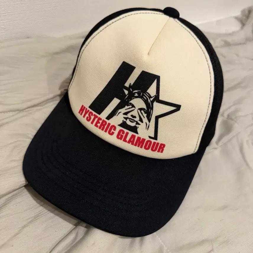 [BUNJANG] Hysteric Glamour Mesh Trucker Ball Cap / 히스테릭 글래머 메쉬 트러커 볼캡