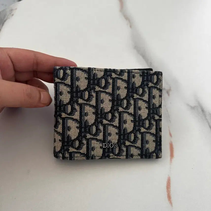 [BUNJANG] Dior Oblique Bifold Wallet New Model / 디올 오블리크 반지갑 신형