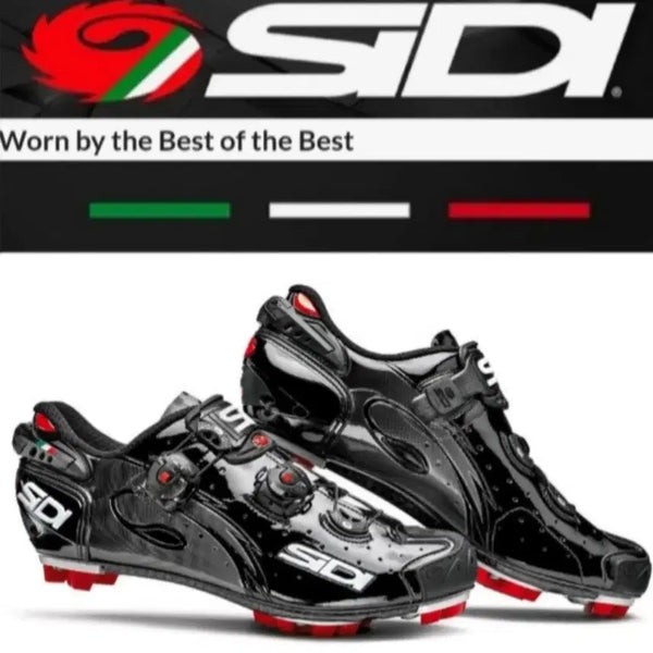 [BUNJANG] Sidi Top-Grade Carbon MTB Clipless Shoes with Shimano XT Pedals / SIDI 시디 최상급 카본 MTB 클릿슈즈/시마노 XT 클릿페달
