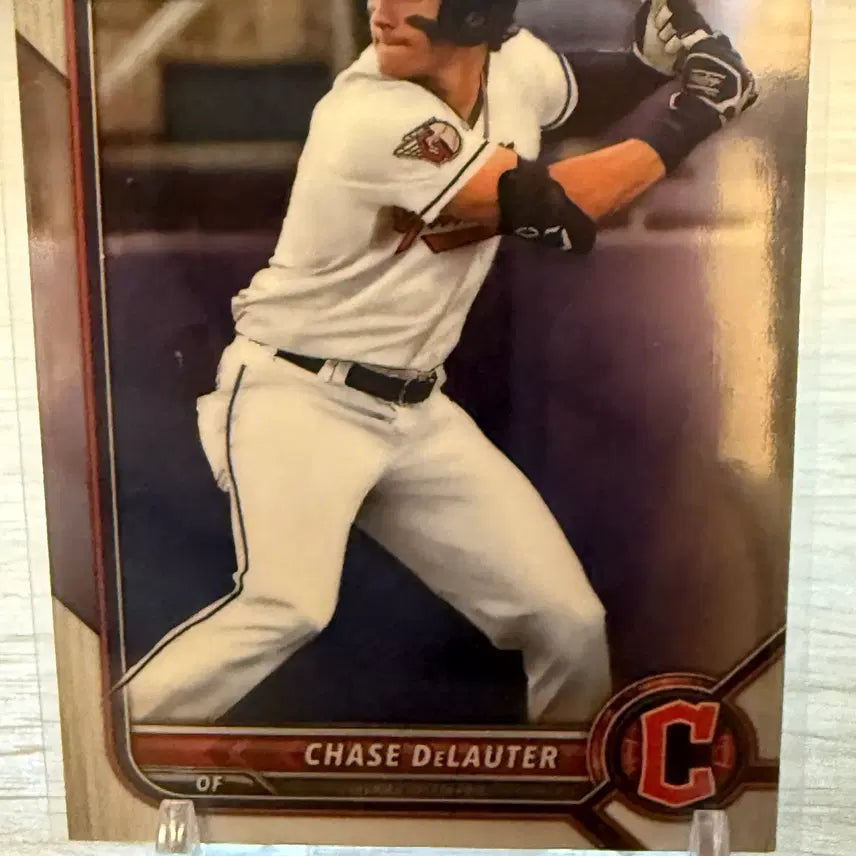 [BUNJANG] MLB Cleveland Chase DeLaura Rookie Card / [MLB] 클리블랜드 체이스 데라우터 루키 카드