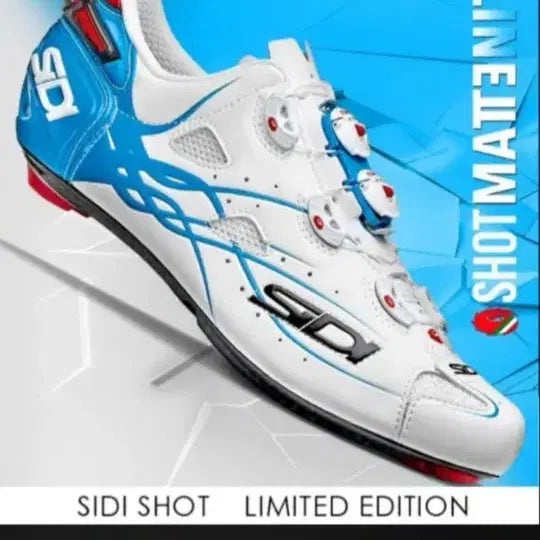 [BUNJANG] SIDI Shot Limited Edition Carbon Road Cycling Shoes EUR 44 with Shimano 105 SPD-SL Pedals / SIDI 시디 최상급 카본 로드클릿슈즈/시마노 105클릿페달