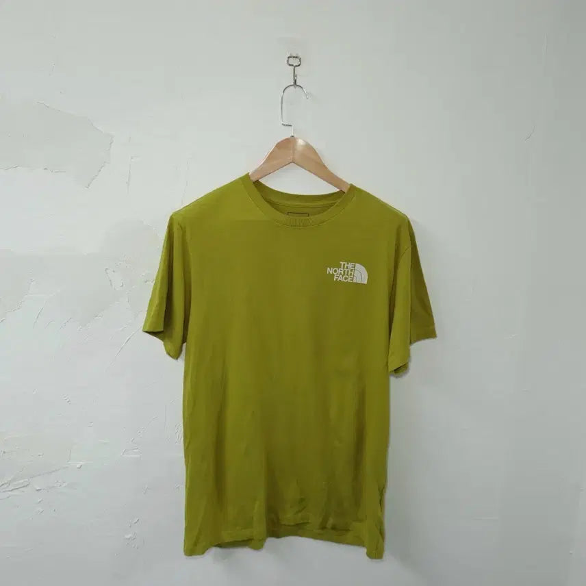 [BUNJANG] The North Face Hiker Evolution T-Shirt Yellow L / 노스페이스 하이커 에볼루션 티셔츠 옐로우 L