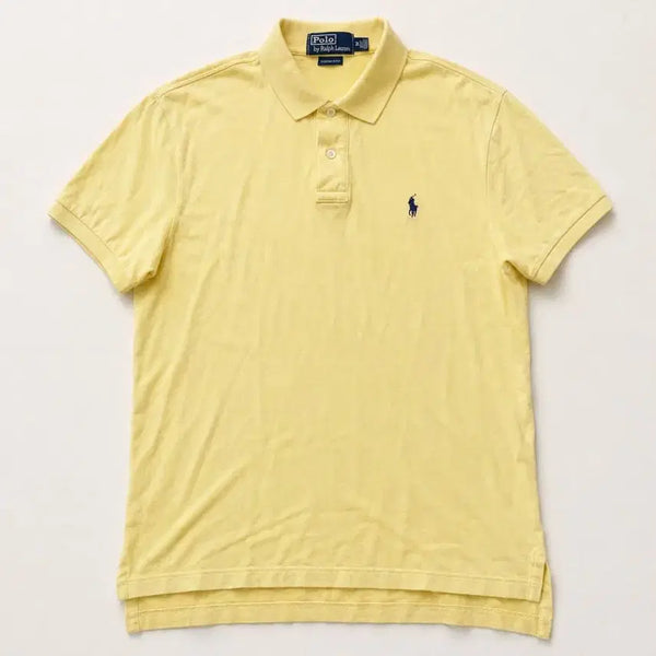 [BUNJANG] Polo Ralph Lauren Yellow PK T-Shirt / Polo 폴로 랄프로렌 옐로우 PK 반팔