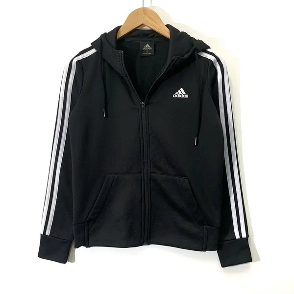 [BUNJANG] Adidas Performance Logo Hooded Track Top Jersey / 아디다스 퍼포먼스 로고 후드 트랙탑 져지