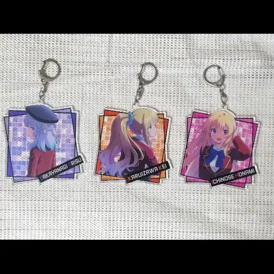 [BUNJANG] Classroom of the Elite Acrylic Keychain Bundle Set / 어서오세요 실력지상주의 교실에  아크릴 키링 일괄