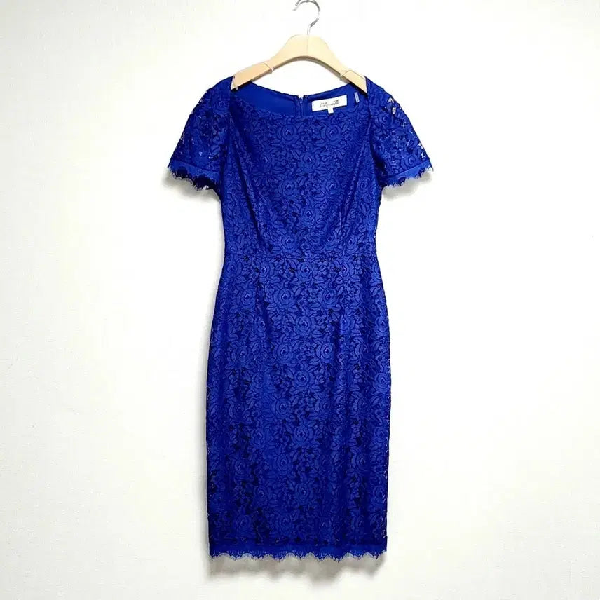 [BUNJANG] Diane von Furstenberg Lace Midi Dress / 다이앤본퍼스텐버그 원피스