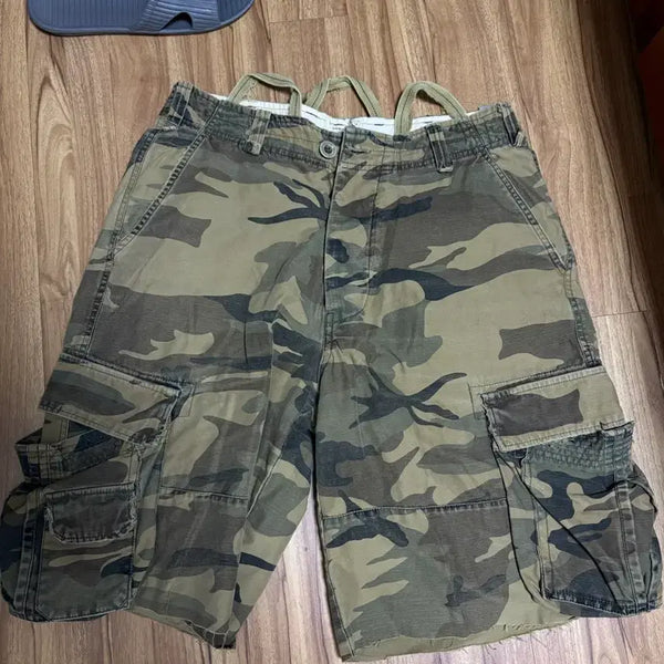 [BUNJANG] US Military Cargo Shorts (33-35 inch) / 미군 밀리터리 카고 반바지 33-35인치