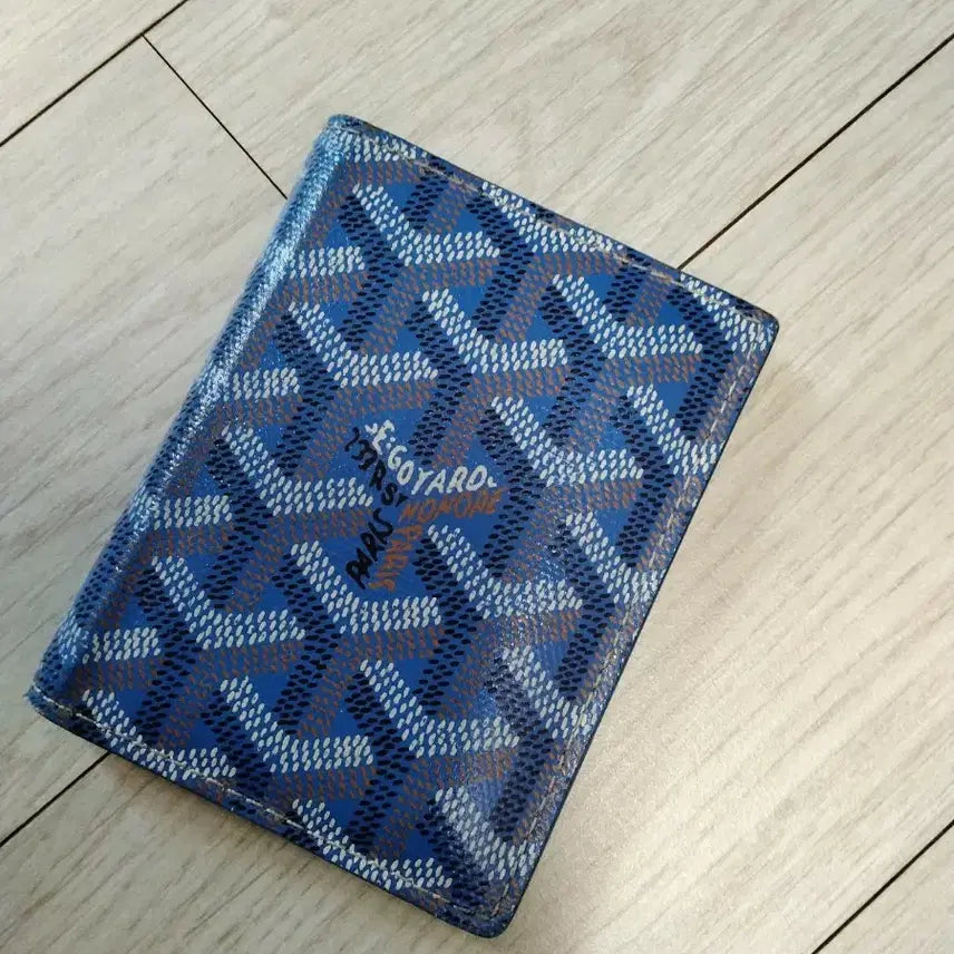 [BUNJANG] Goyard Saint-Marc Card Holder Blue / 고야드 카드지갑 생 마르크 블루