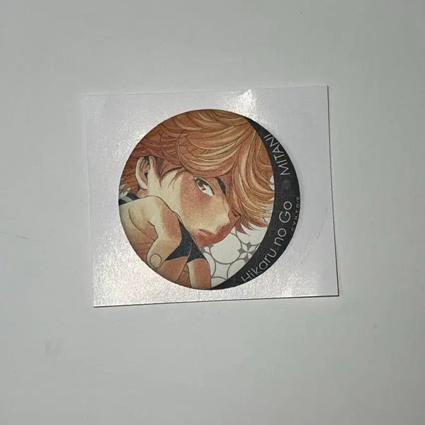 [BUNJANG] Hikaru no Go Original Art Exhibition Kuzuki Pin Button Mitani / 히카루의 바둑 원화전 쿠지 핀버튼 미타니