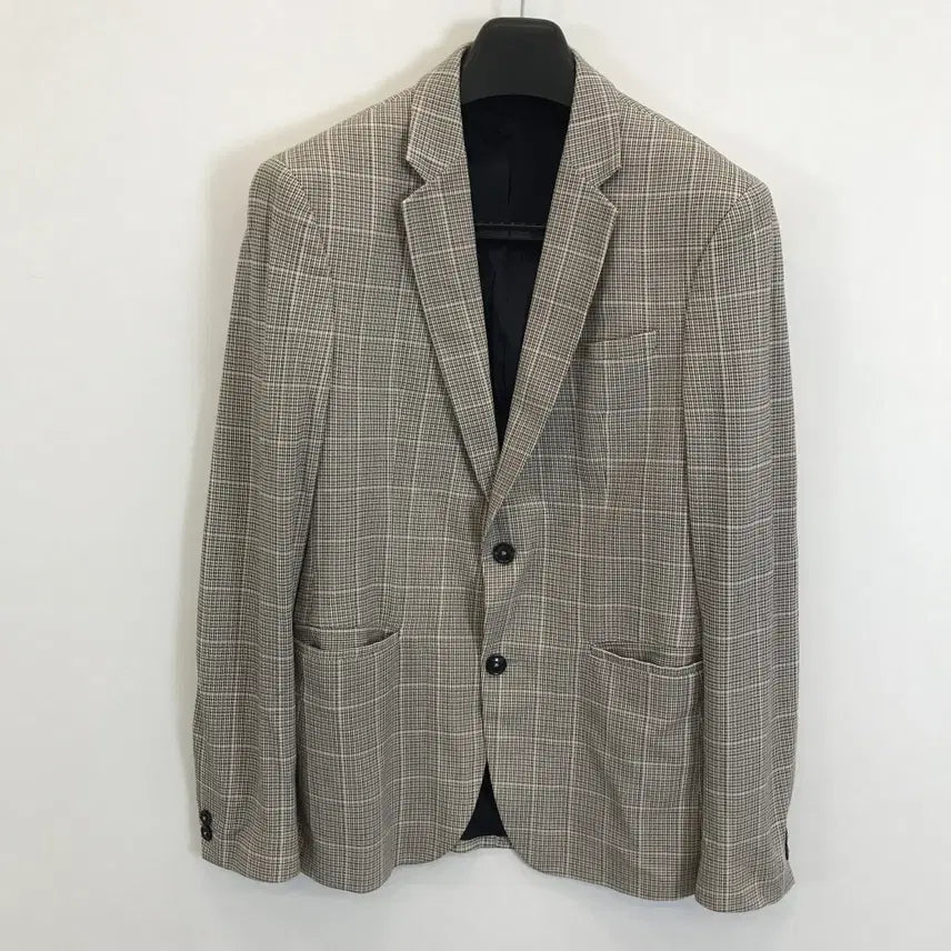 [BUNJANG] Zara Houndstooth Check Stretch Jacket / 자라 하운드투스 체크 스트레치자켓 [50]