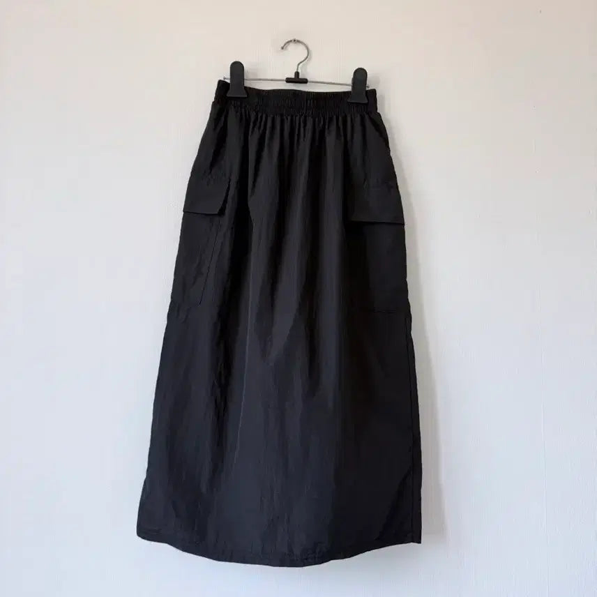 [BUNJANG] Nylon Cargo Banding Skirt / 나일론카고밴딩스커트