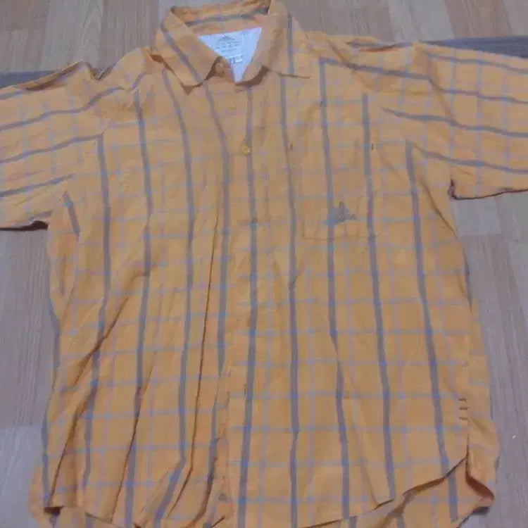 [BUNJANG] Adidas Men's Short Sleeve Shirt (Wai-su) / 6천원구제 아디다스 남성 반팔 남방 티셔츠 와이셔츠 베-2