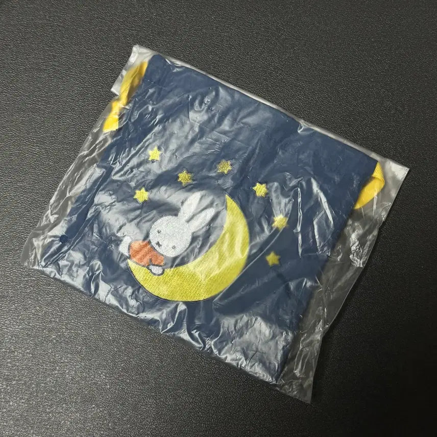 [BUNJANG] Miffy Embroidered Pouch Drawstring Bag / 미피 달별 파우치 자수 파우치 복조리