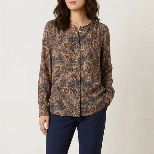 [BUNJANG] Ann Taylor Loft Chiffon Blouse (Women's L) / [L]앤테일러로프트 쉬폰 블라우스