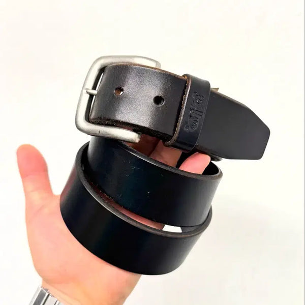 [BUNJANG] Levi's Vintage Classic Leather Belt 34-37 / 빈티지 리바이스 레더 벨트 34-37