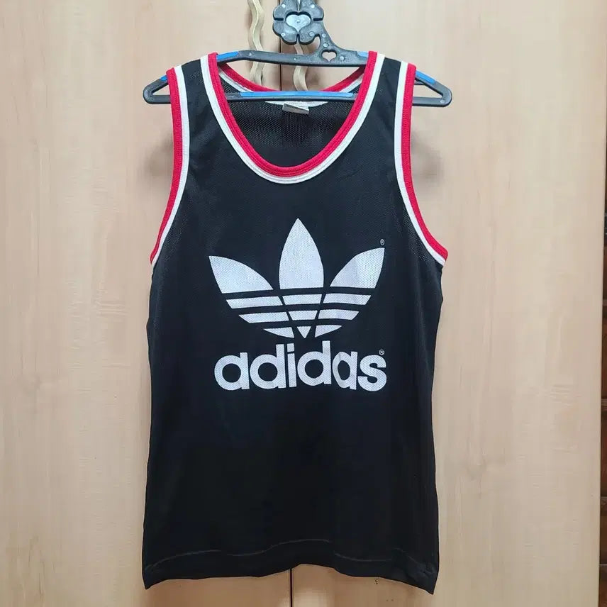 [BUNJANG] Adidas Mesh Tank Top Athletic Running Wear / 아디다스 탱크탑 민소매 나시 메쉬 운동복 러닝
