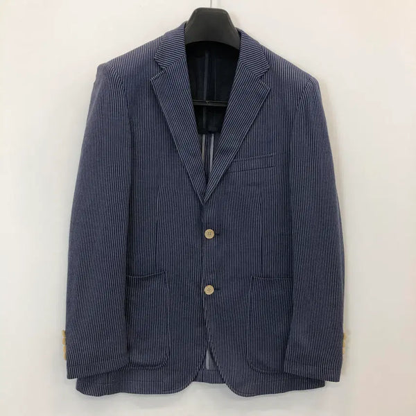 [BUNJANG] Maestro 100% Cotton Jersey Jacket Navy 95 / 마에스트로 코튼 100% 져지자켓 95