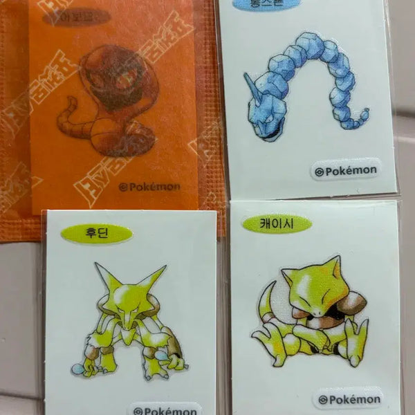 [BUNJANG] Pokemon Artwork Sticker Collection Bundle / 포켓몬 아트웍 띠부실 판매