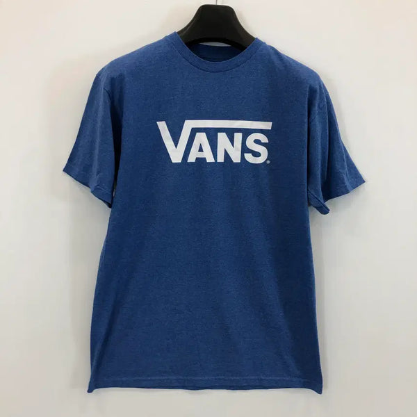 [BUNJANG] Vans Spell Logo Short Sleeve T-Shirt - Blue, Size M / 반스 VANS 스펠로고 반팔 M