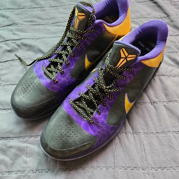 [BUNJANG] Nike Zoom Kobe 5 Lakers Away Basketball Shoes 320mm / 줌코비5 'lakers away' 320mm