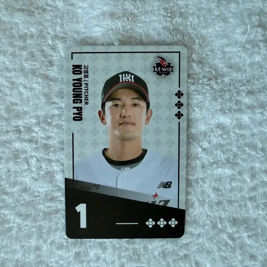 [BUNJANG] KBO Baseball KT Wiz Ko Young-pyo Photocard / KBO 야구 KT위즈 고영표 포토카드