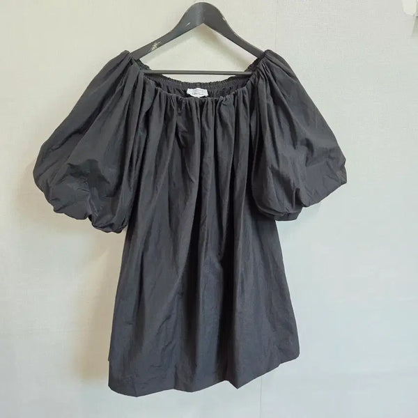 [BUNJANG] & Other Stories Puff Sleeve Off-Shoulder Dress / &Otherstories 퍼프소매 반팔 오프숄더 풍성 원피스 S JJ3333