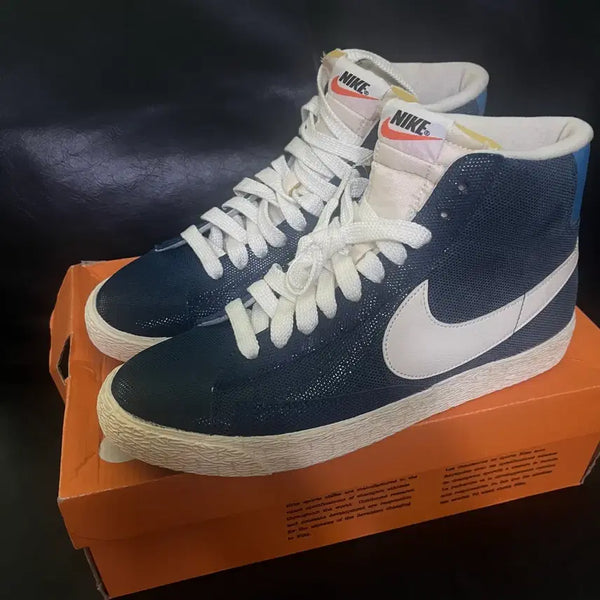 [BUNJANG] Nike Blazer Mid Suede Vintage 'Blue Force' (270mm) / (새제품)일본판 나이키 블레이저 미드 스웨이드 빈티지 270