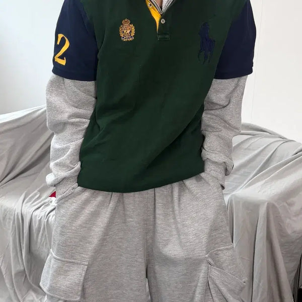 [BUNJANG] Polo Ralph Lauren Big Pony Chiff Key Deep Green Short Sleeve Polo Shirt L / 폴로 랄프로렌 빅포니 치프키프 딥 그린 pk L