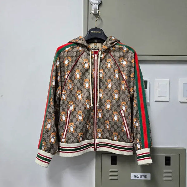 [BUNJANG] Gucci Kai Teddy Bear Hoodie Zip-Up XS / 백화점판 구찌 카이 테디베어 후드집업 xs